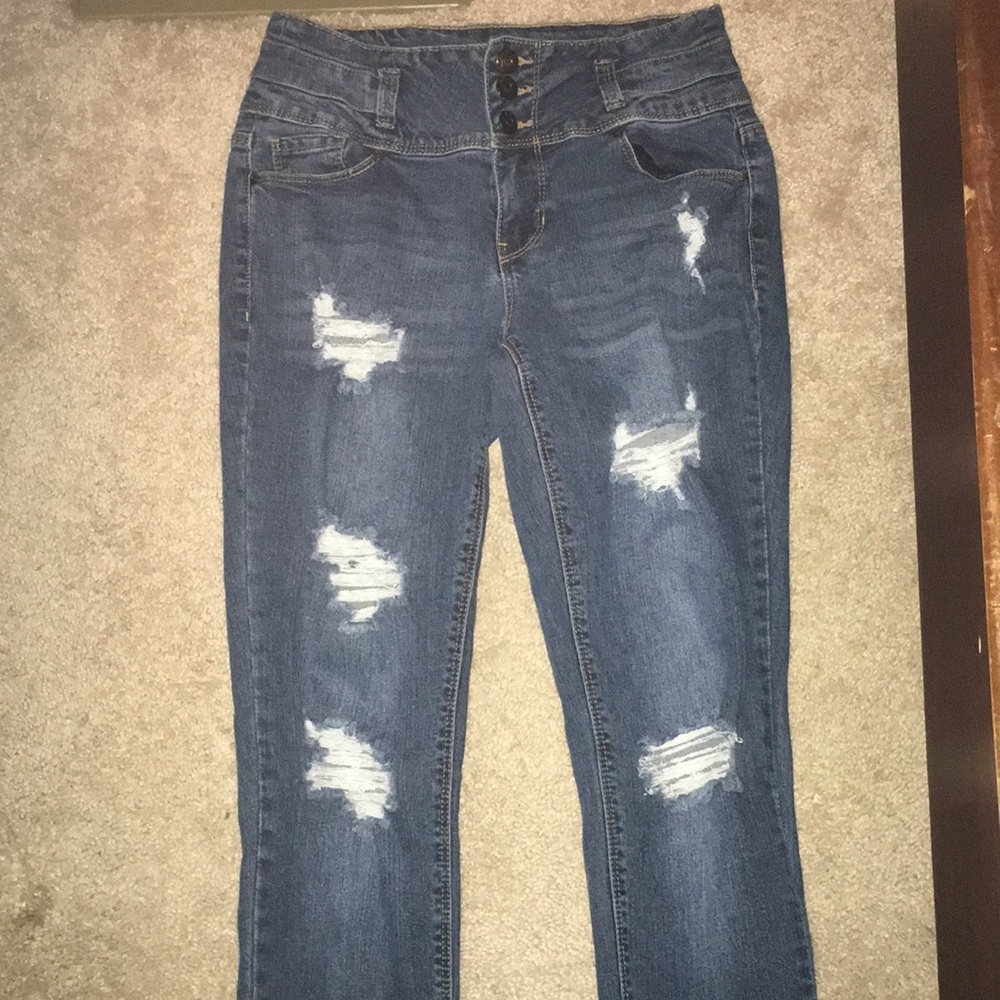Blue Spice Skinny Fit Jean